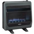 Bluegrass Living Natural Gas Vent Free Blue Flame Gas Space Heater With Blower And B30TNB-BB